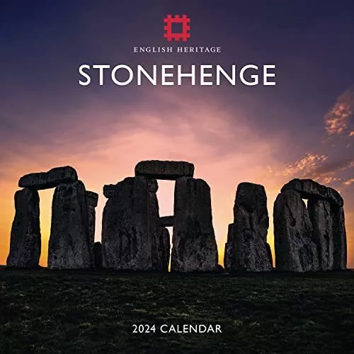 ENGLISH HERITAGE STONEHENGE Mini Wall Calendar 2024 NEW £6.99 PicClick UK