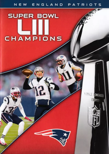 NFL - Super Ciotola Liii Champions - Nuovo Inghilterra Nuovo DVD