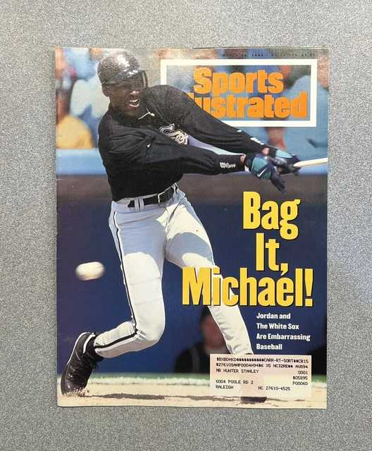 Michael Jordan Sports Illustrated Bag It, Michael Baseball Mar 14 1994 Michael Jordan Sports Illustrated Bag It, Michael Baseball Mar 14 1994