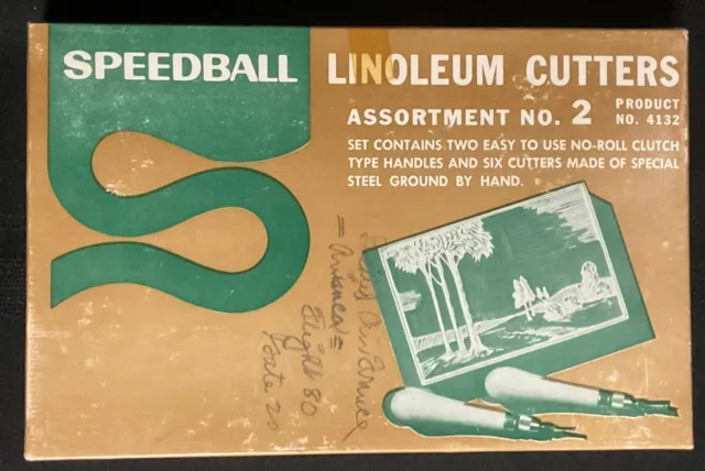 Surtido de cortadores de linóleo Speedball De colección No. 2 números de producto 4132-EE. UU.