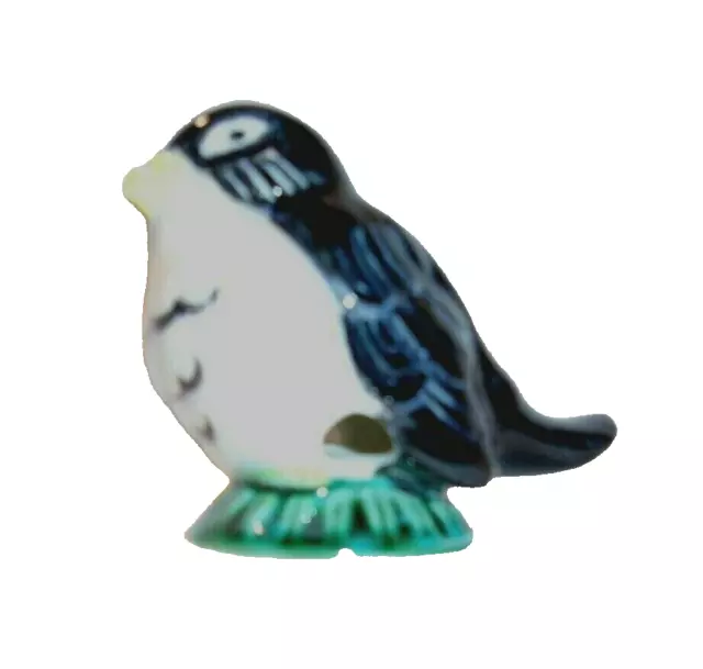 Bird  L*437  -03.514.2 Ceramic BLUE 'N White Bird Pie Bird