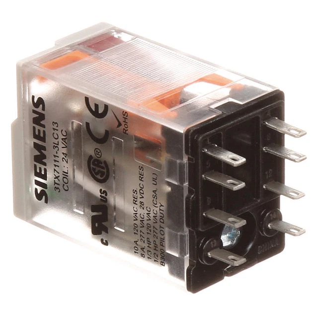 SIEMENS 3TX7111-3LC13 Plug-in Relay, Premium LED, Mechanical F