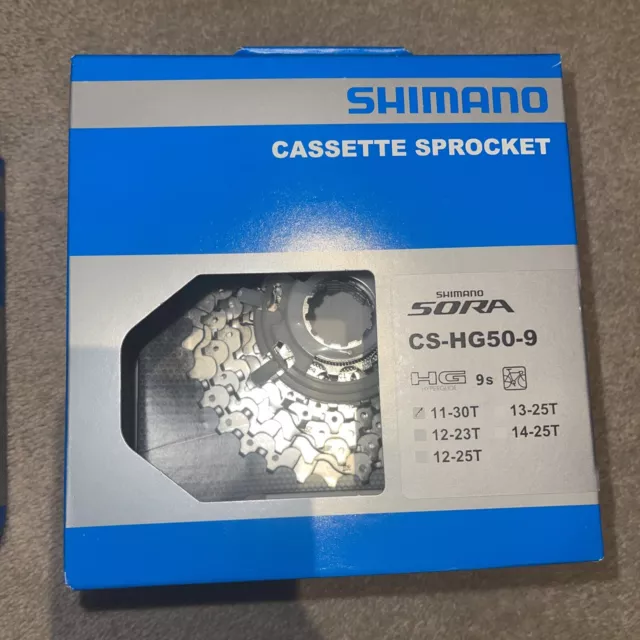 Shimano Sora Cassette CS-HG50-9 9 Speed 11-30T MTB