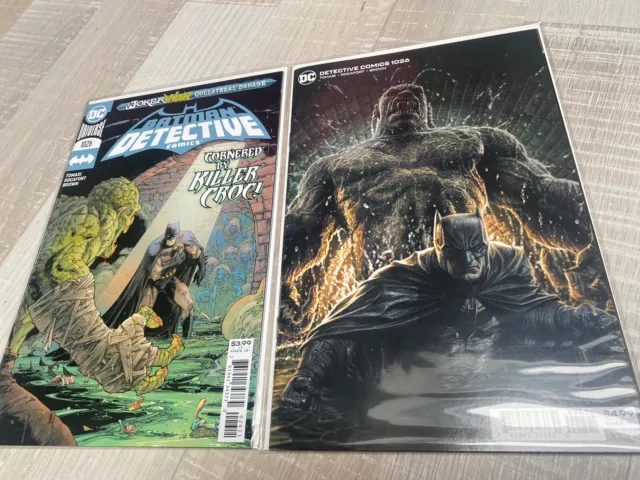 Detective Comics #1026 + Lee Bermejo Variant 2020 Batman US DC Comics Nm