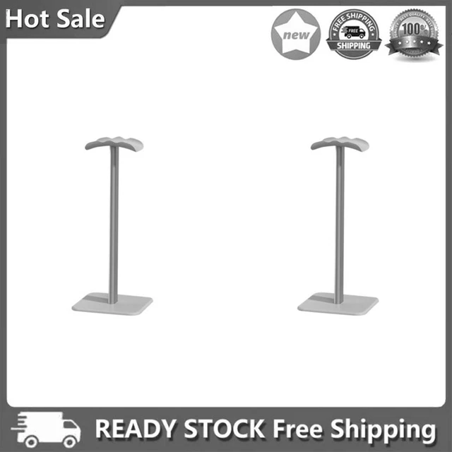 Holder Non-Brief Headset Headphone Stand Hanger for All Headphones (Grey)