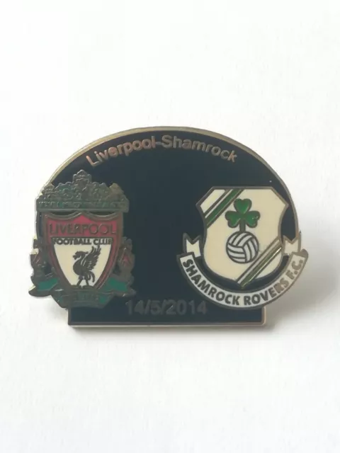 Liverpool FC & Shamrock Rovers Football Club Badge.