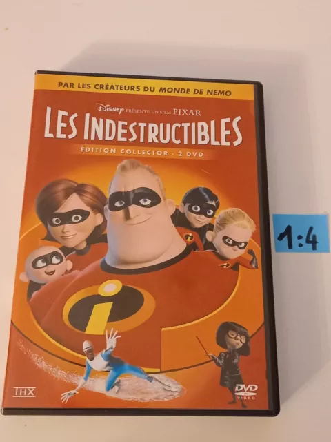 DVD Disney Les Indestructibles Edition Collector 2 DVD N°78 Bon Etat