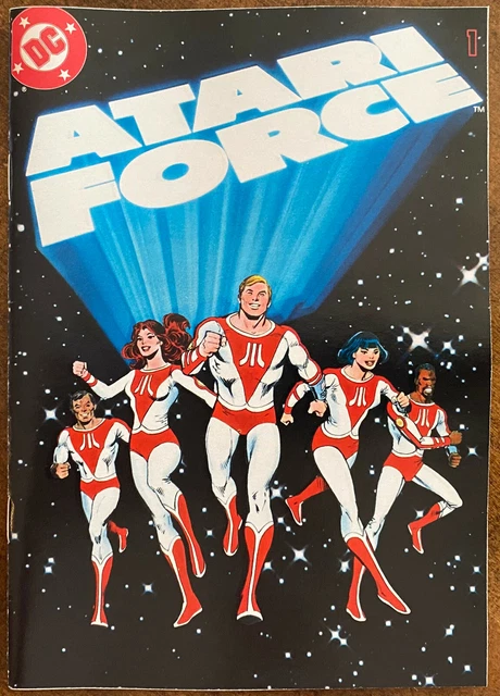 Atari Force #1 Atari 2600 COMIC Game Manual