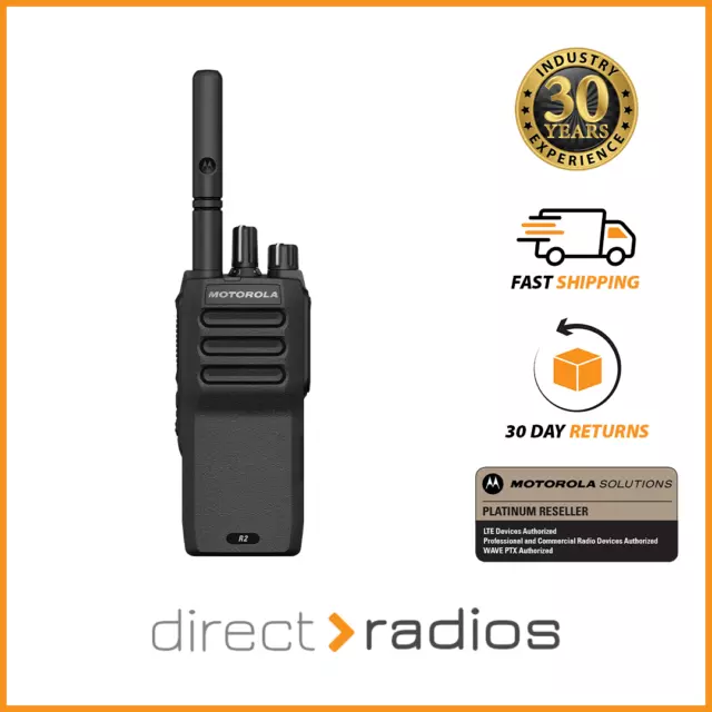Motorola R2 VHF Analogue Two Way Radio Walkie Talkie Handheld