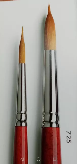 Pennello Tondo Con Serbatoio Sintetico Per Ceramica Tintoretto Serie 725