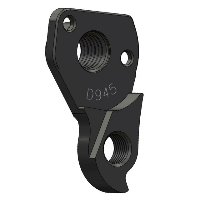 Pendentif Dérailleur Pilo D319 - Alu Noir Pour VTT Marin, Kona, Carrera - NEUF