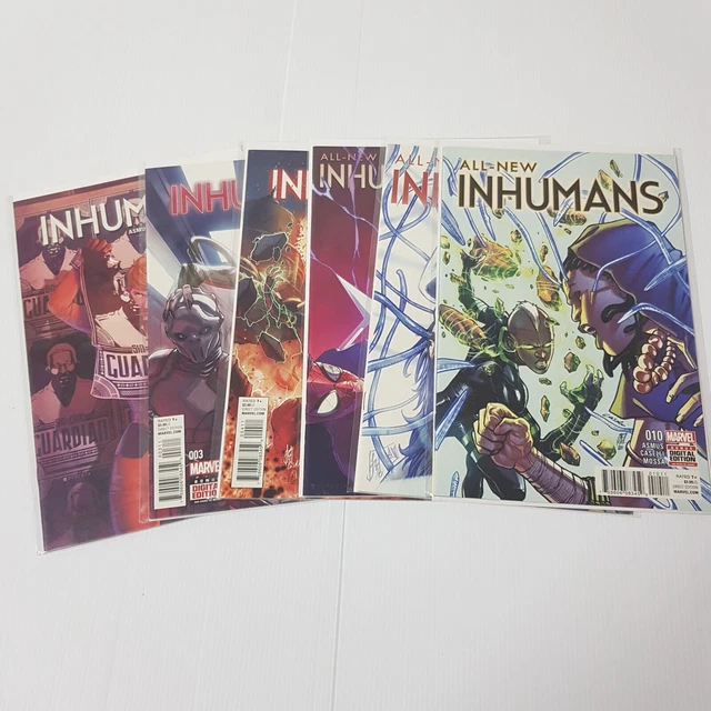 ALL-NEW INHUMANS #2,3,4,6,9,10 Marvel Comics Bundle Lot X6 NM EUR 15,34 ...