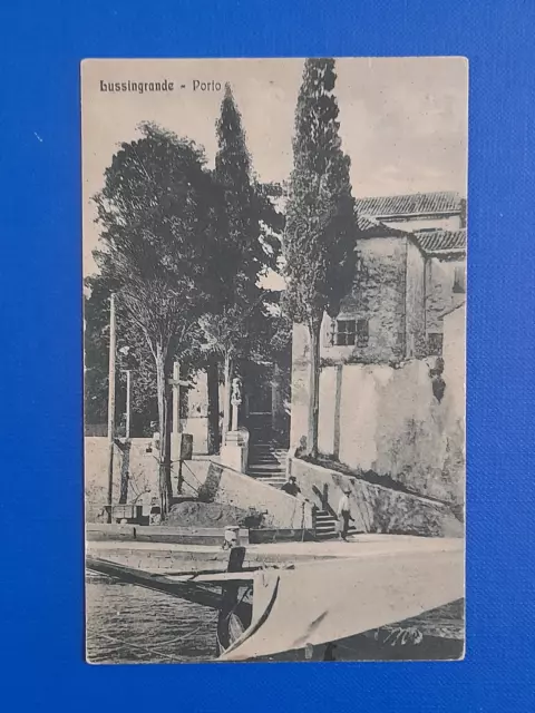 LUSSINGRANDE - PORTO - cartolina viaggiata 1939