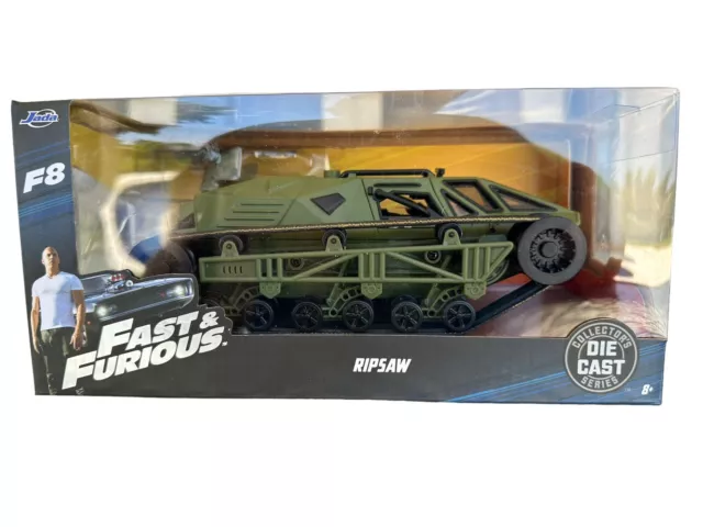 Jada Toys 2017 rápido y furioso *ripsaw (verde camuflaje)* 1:24 nuevo sellado