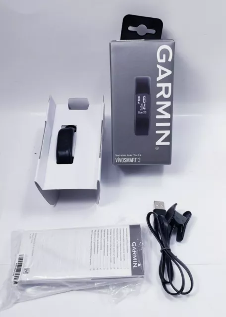Garmin Vivosmart  3 Activity Tracker Smart Watch - Size Small S-M