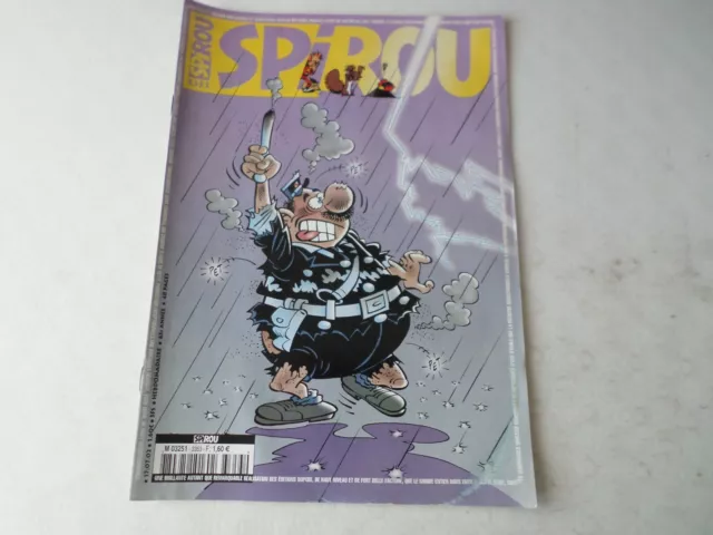 spirou hebdo annee 2002 - N° 3353