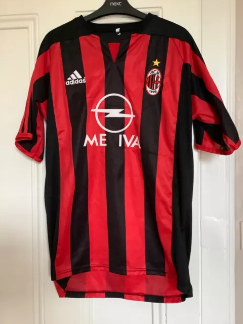 Adidas Meriva AC Milan childs football shirt Shevchenko No 7 size child’s XL