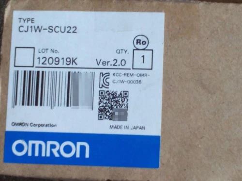 Omron CJ1W-SCU22 PLC CJ1WSCU22 CPU New In Box Expedited Shipping
