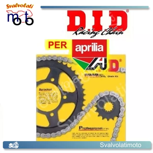 Kit Trasmissione Catena-Corona-Pignone Did Aprilia Pegaso 600 1993 10.1285