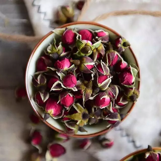 Bourgeons de rose séchés Herbes séchées Phnom Penh Rose Herball  Thé