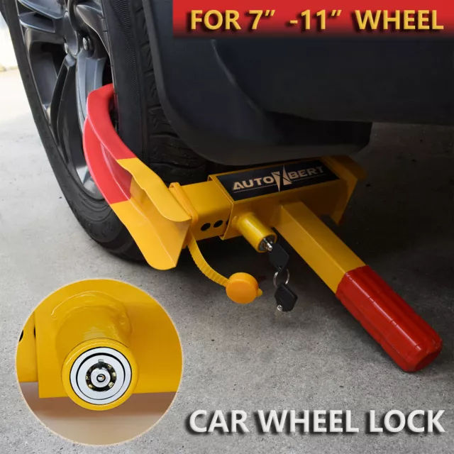 Anti Theft Wheel Lock Clamp Claw Boot Tire Trailer Car/Truck Towing Parking Lock