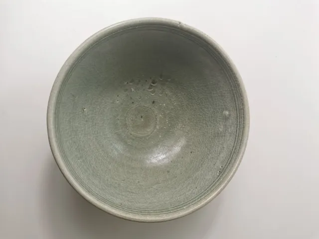 15-16th century Ming dynasty Annamese Large celadon porcelain bowl #6