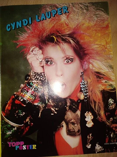 Cyndi Lauper Rob Lowe Poster