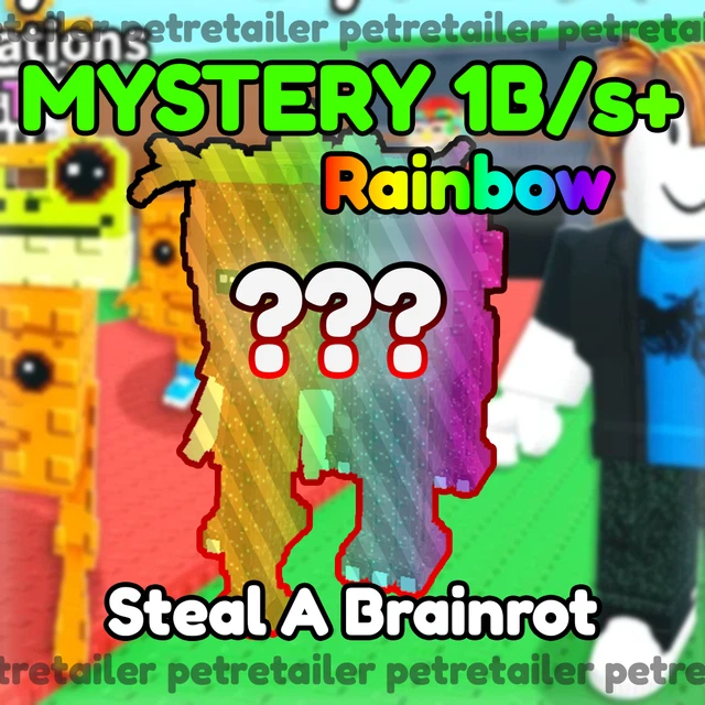 Mystery Box Roblox Steal A Brainrot Secrets, Da 100M+ A 1B+, Venditore Affidabile - Foto 1