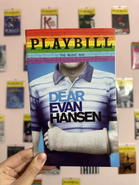 DEAR EVAN HANSEN June 2019 Broadway PRIDE Playbill! ANDREW BARTH FELDMAN