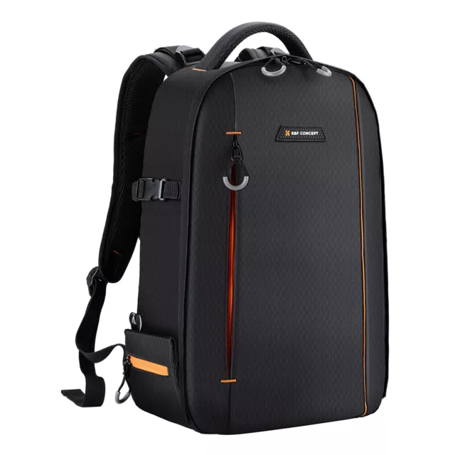 K&amp;F CONCEPT Sac à dos pour appareil photo étanche 18L grande capacité G5T7