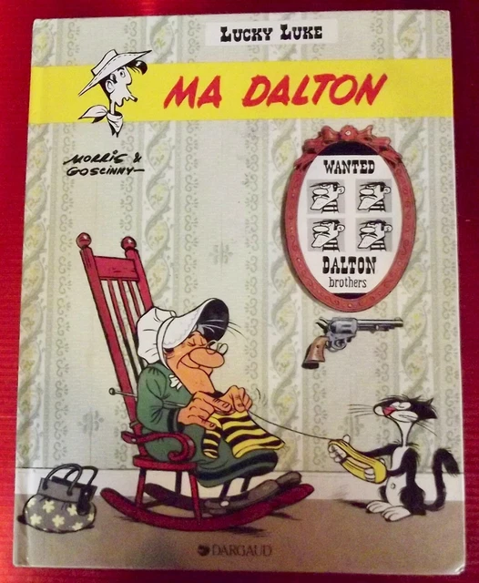 LUCKY LUKE ANCIEN album cartonner Ma Dalton Bd western far west ...