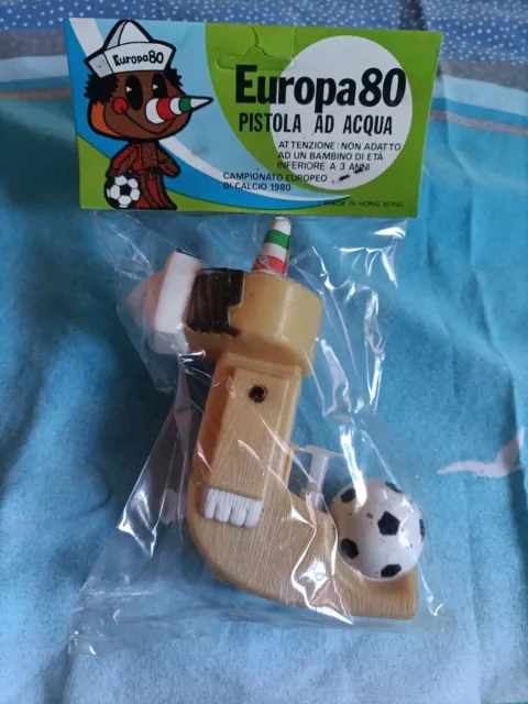 Pinocchio Europa '80 Mascot Mascotte Campionati Euro Calcio Soccer Uefa Cup 1980