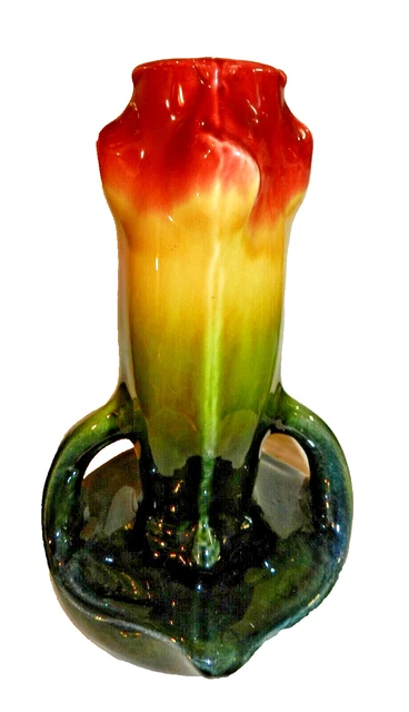 Vase Sarreguemines époque Art Nouveau