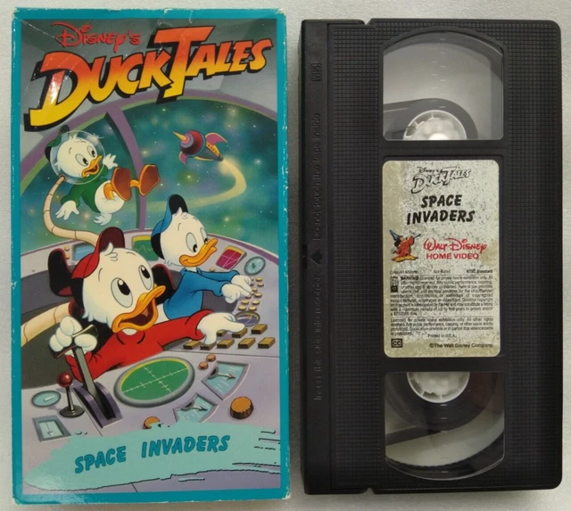 VHS DISNEYS DUCKTALES Space Invaders (VHS, 1991) £9.50 PicClick UK