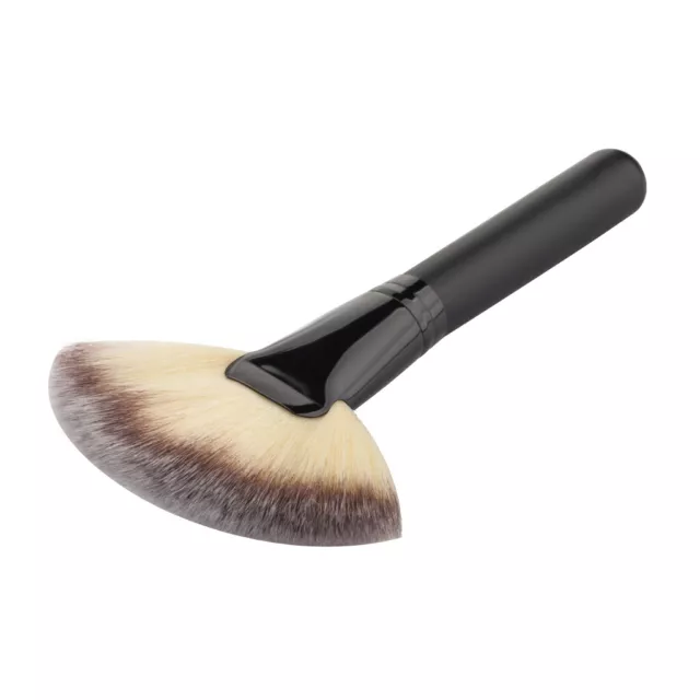 Large Fan Face Contour Powder Foundation Blush Kabuki Cosmetic Makeup Brush
