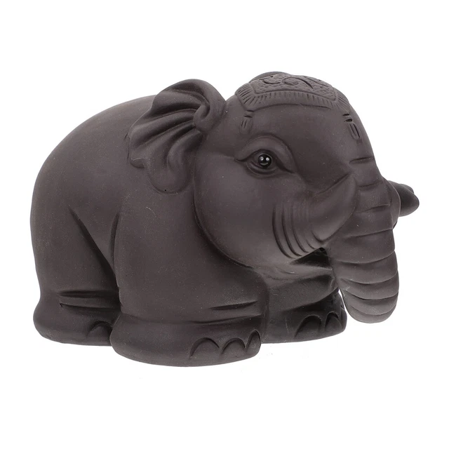 Elephant Sculpture Decoration Animal Statues Displaying Ornaments