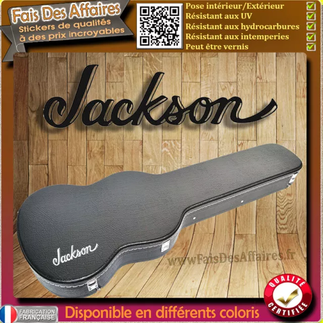 sticker autocollant jackson Guitare étuis décoration decal Case guitare