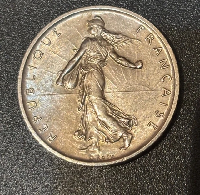 Pièce De 5 Francs Argent 'Semeuse' 1960 - Qualité TTB, Rare