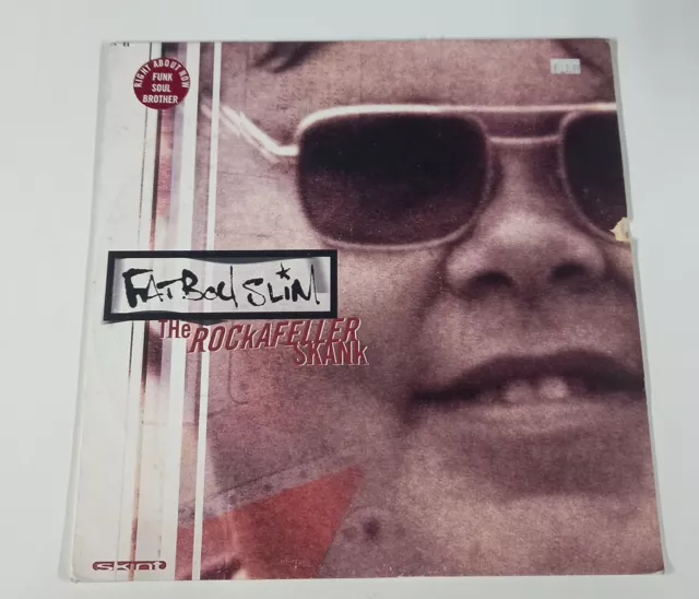 Collectable classic 12" Vinyl Fatboy Slim The Rockafellar Skank Skint Records