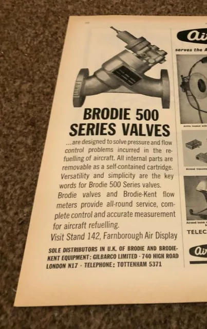 (Ac74) Advert 11X4" Airmed Ltd - Telecommunication Equipment & Oxygen Masks