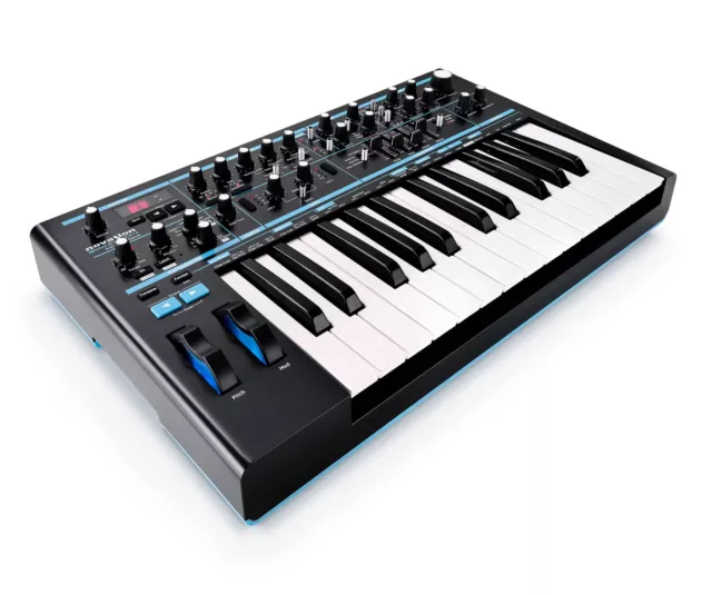 Novation Bass Station II Mono-Synthesizer 25 Tasten MIDI Elektromusiker Studio