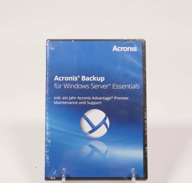 Backup originale Acronis per Windows Server Essentials sigillato in IMBALLO ORIGINALE