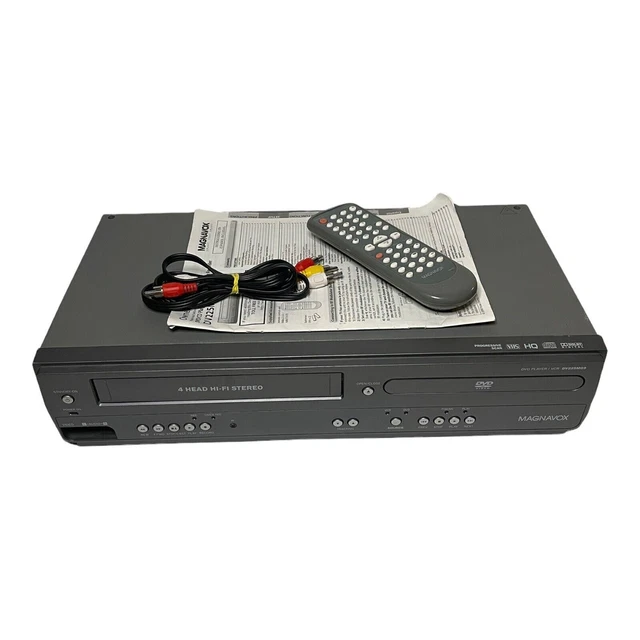 MAGNAVOX DVD VHS Combo DV225MG9 4Head HiFi Stereo Tested W/ Remote