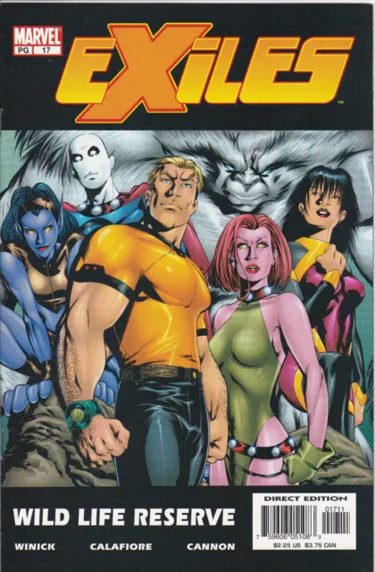 Exiles #17, Vol. 1 (2001-2008) Marvel Comics