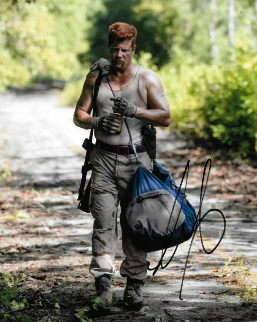 Walking Dead Sgt Abraham Ford Michael Cudlitz Signed Photo 8x10 COA