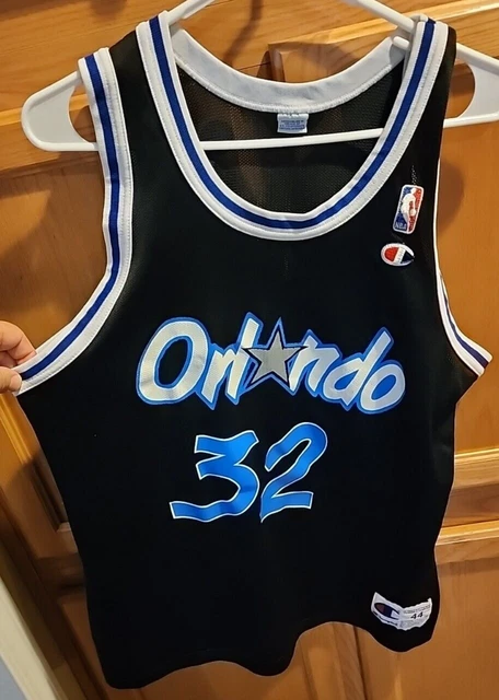 Shaq Orlando Magic champion jersey vintage Shaquille O’Neal NBA Basketball  shirt - small medium