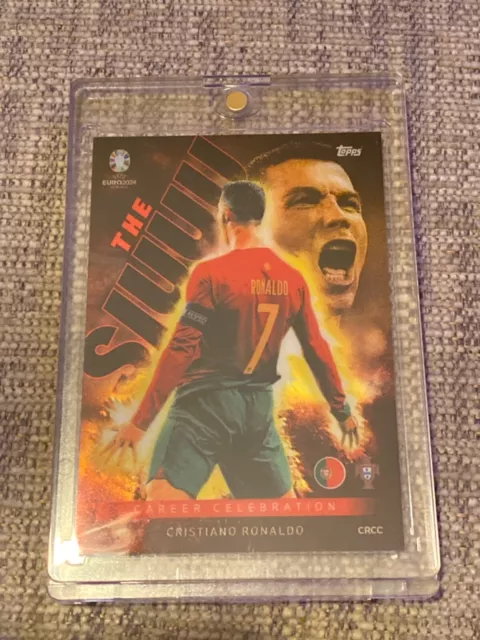 Topps Match Attax UEFA Euro 2024 Germany Career Celebration Ronaldo Siuuu CRCC