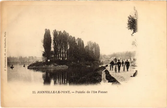 CPA AK Joinville le Pont Pointe de l'Ile Fanac FRANCE (1283473)