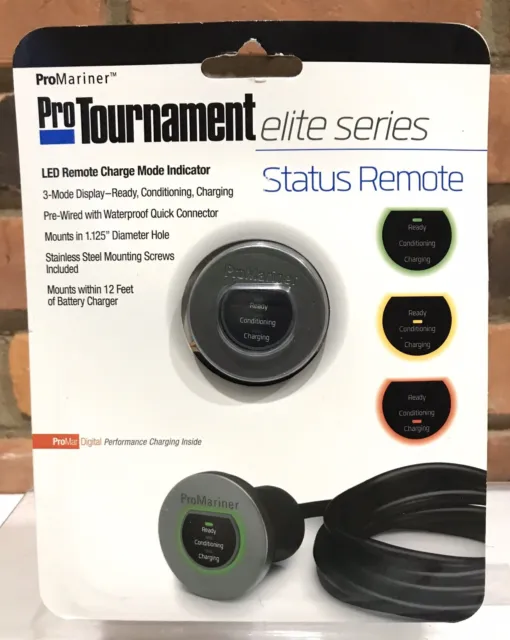 ProMariner Pro-Tournament Elite Series Status Remote LED Charge Mode Indicator