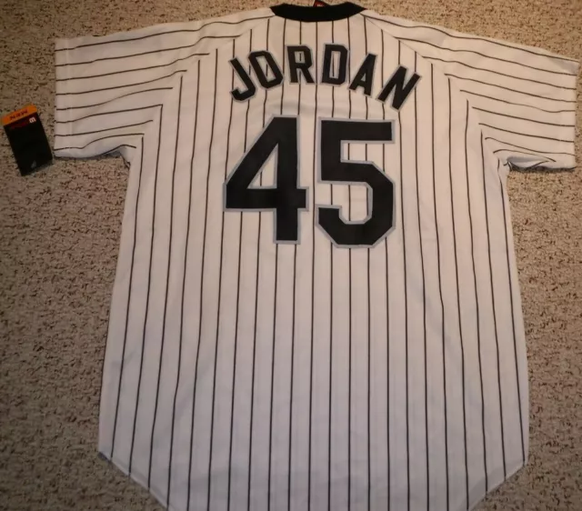 CHICAGO WHITE SOX MICHAEL JORDAN JERSEY VINTAGE WILSON With TAGS SIZE ...